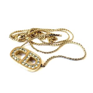 【Christian Dior (クリスチャン・ディオール)】イミテーションネックレス