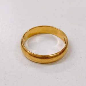 金プラチナ高価買取中！| 青梅市今井| K18 ゴールドリング