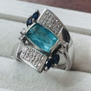 【強化買取中!!!】PT900(プラチナ900) リング 宝石付き 貴金属 アクセサリー