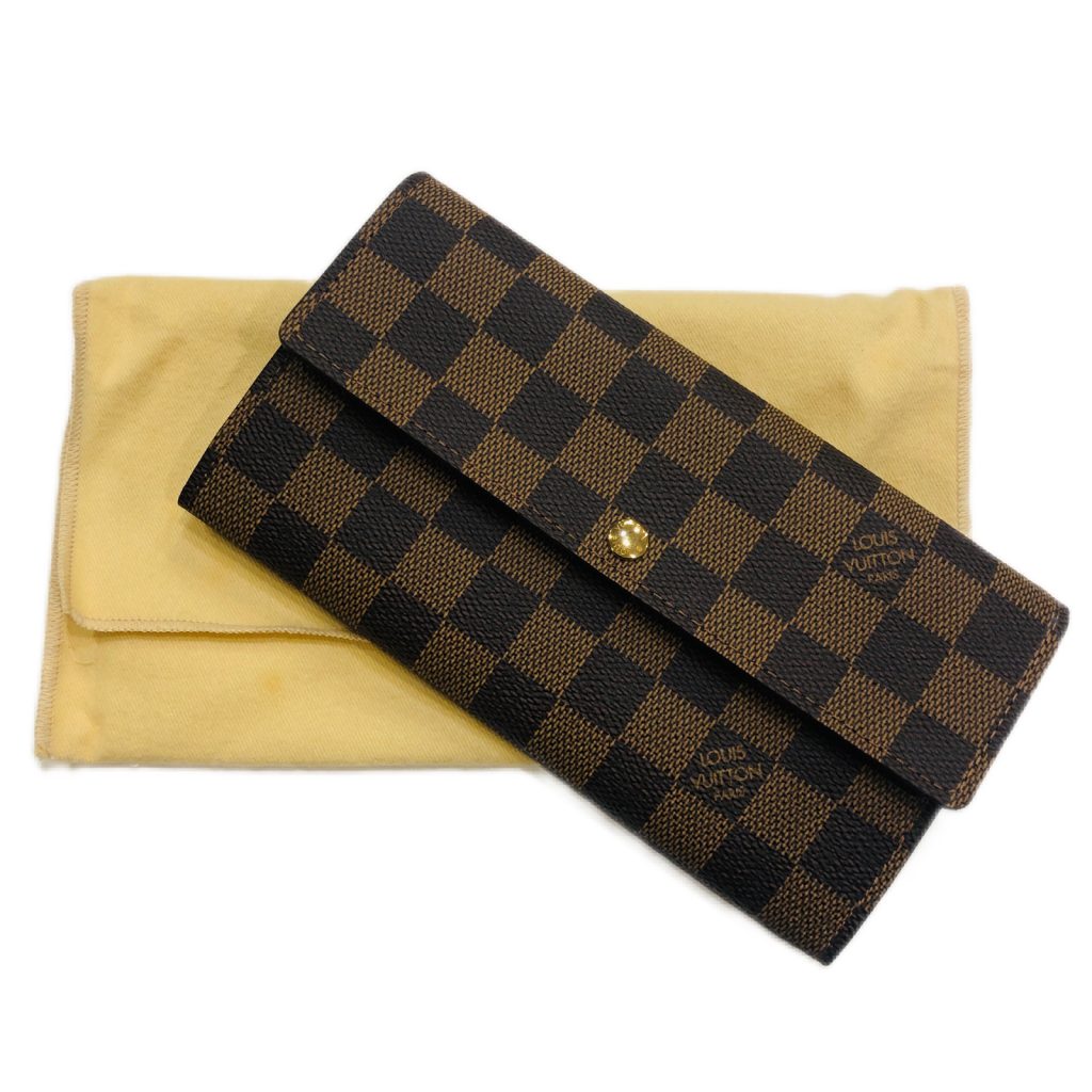 Louis Vuitton（ルイヴィトン） ポルトフォイユ・サラ ダミエエベヌ