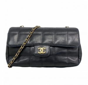 CHANEL（シャネル）　ショルダーバッグ　チョコバー　ラムスキン