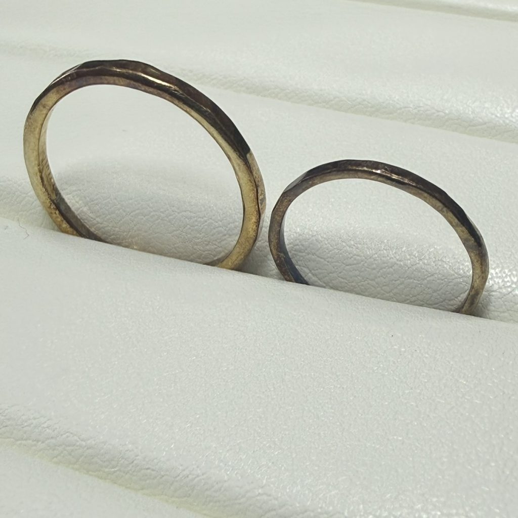 【K10リング 2点】ご夫婦でご購入されたリングをお買取り