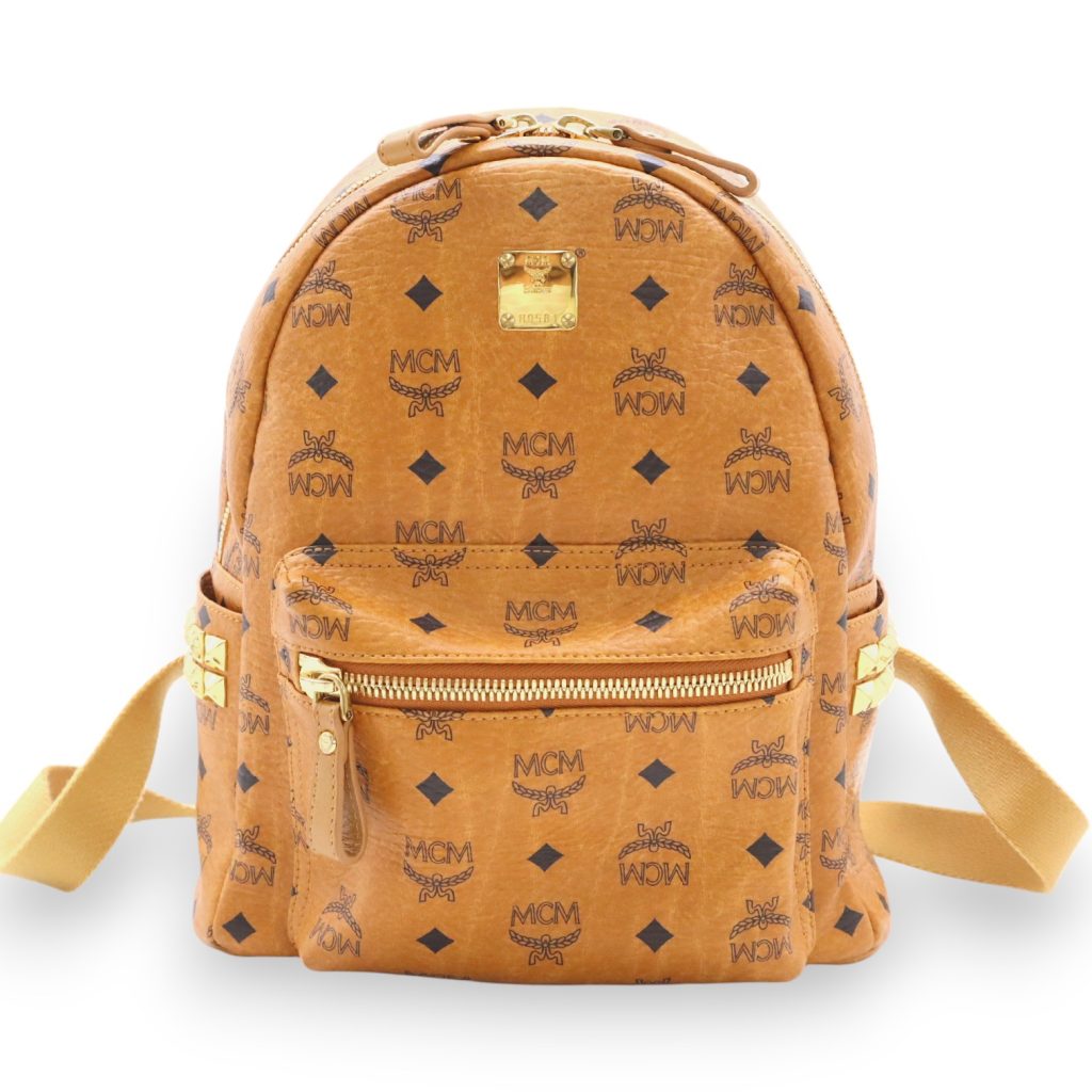 MCM ヴィセトスレザー リュック コニャック