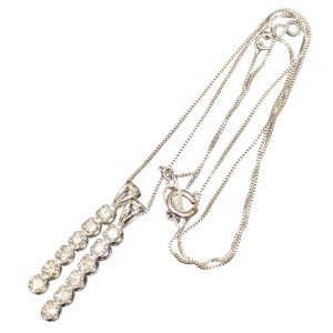 Pt850 ダイヤネックレス