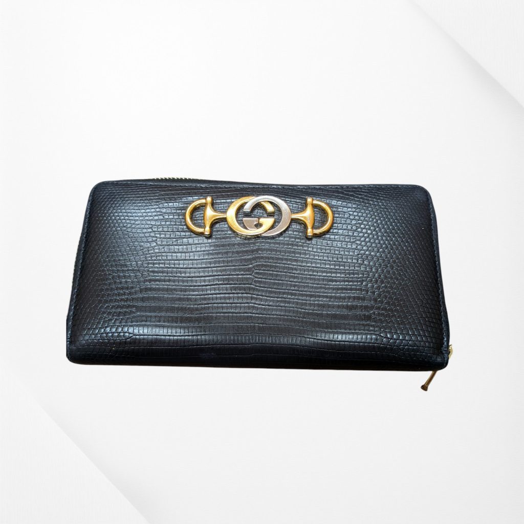 GUCCI ラウンドファスナー長財布