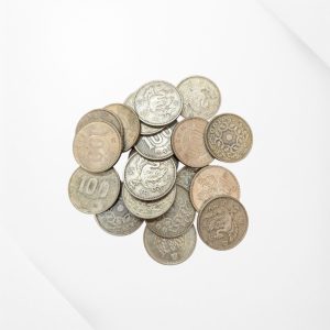 １００円銀貨７倍買取、さすがやハレルパルク磐田店