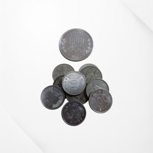 1000円銀貨、100円銀貨買取、さすがやハレルパルク磐田店
