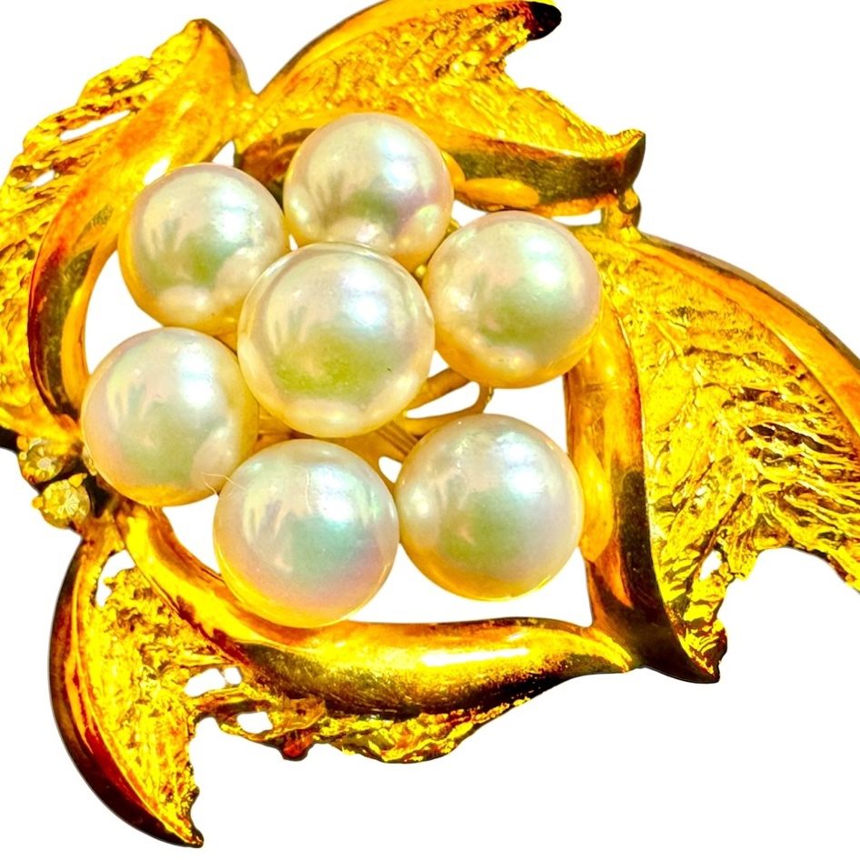 【高価買取！】K18(18金) ブローチ  貴金属 アクセサリー