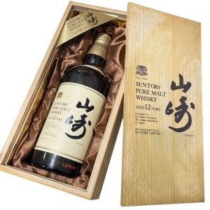 サントリー 山崎 12年 ピュアモルトウィスキー 獅子マーク