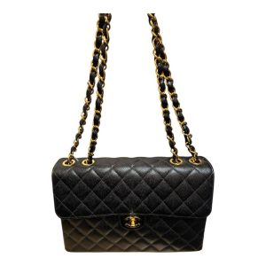 CHANEL シャネル マトラッセ キャビアスキン チェーンバッグ