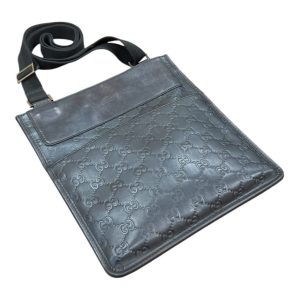 GUCCI グッチシマ（GGシマ） レザー ショルダーバッグ（型番：27639）