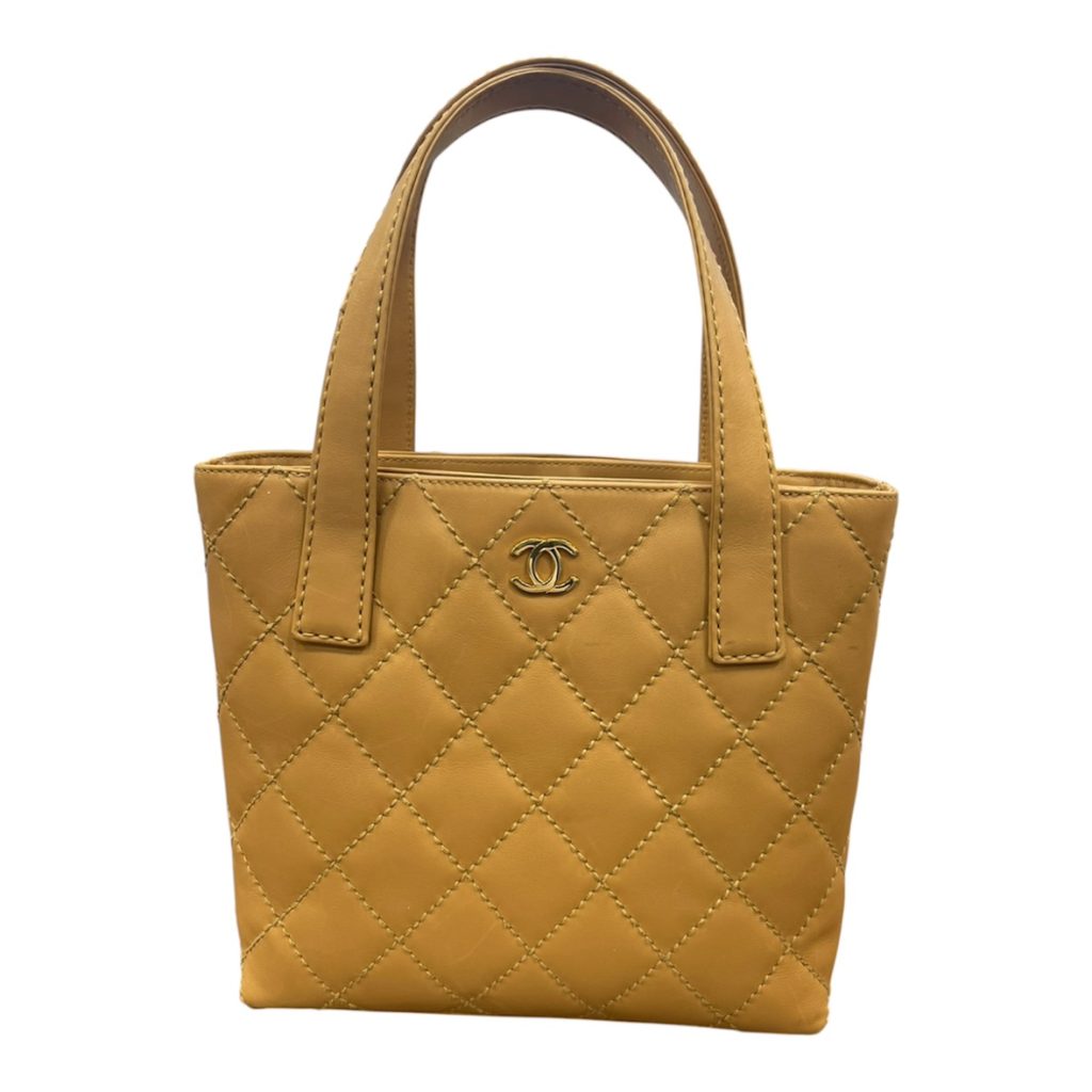 CHANEL シャネル ワイルドステッチ ハンドバッグ