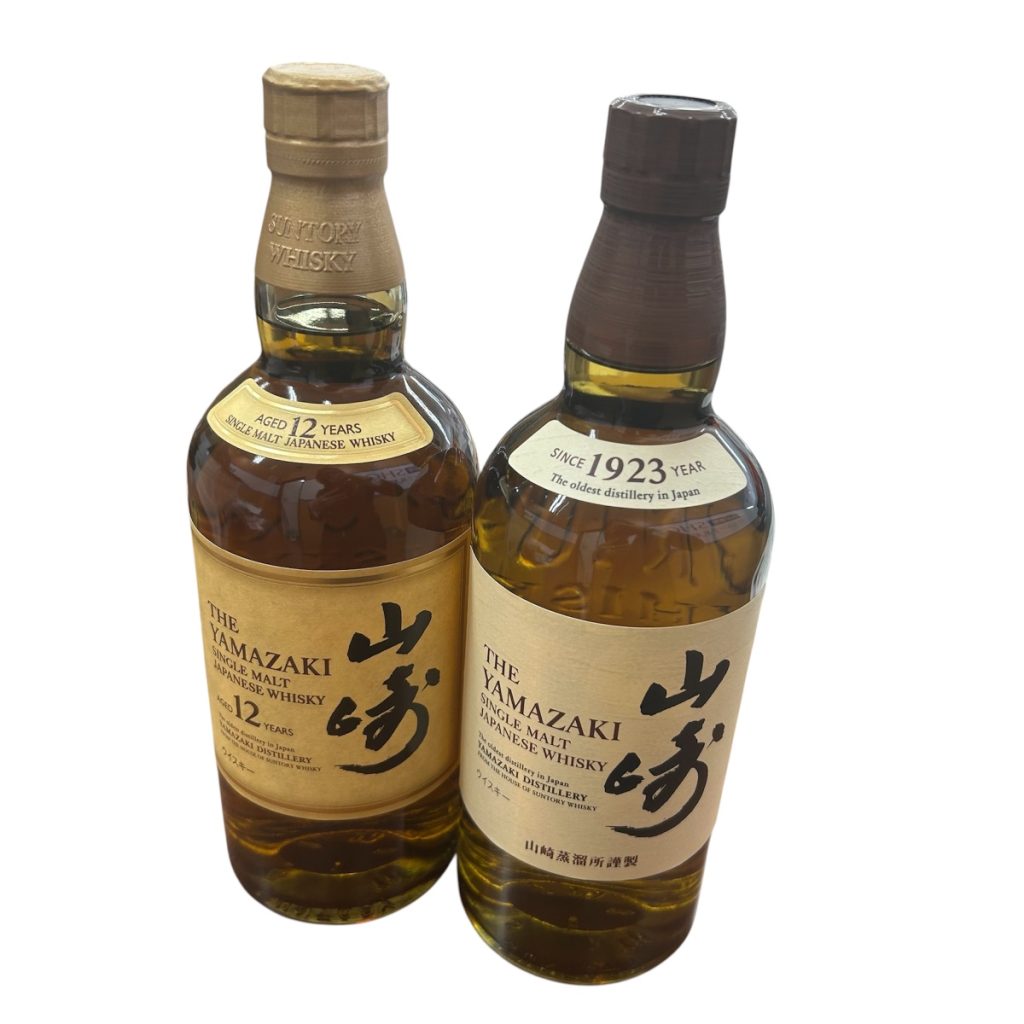 山崎シングルモルト　山崎12年の2本セット