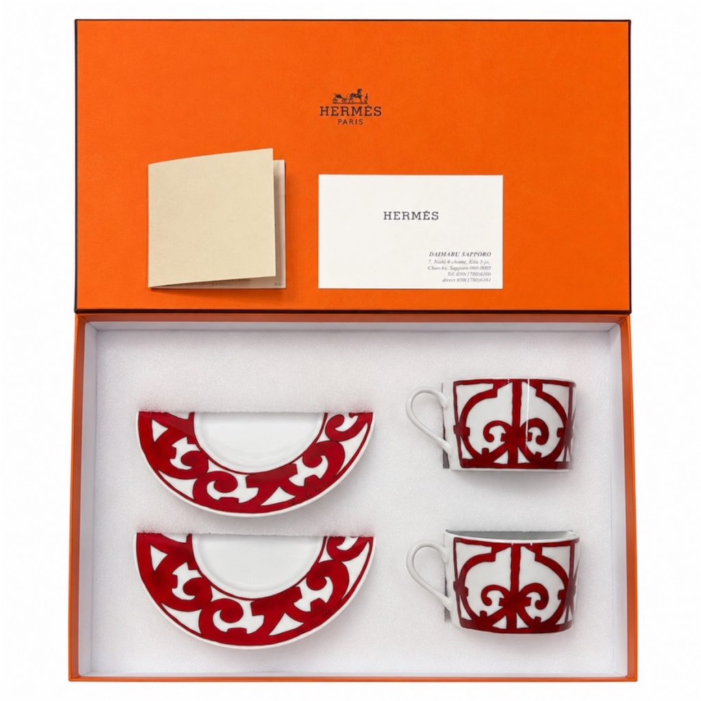 HERMES　エルメス　ガダルキヴィール　カップアンドソーサー