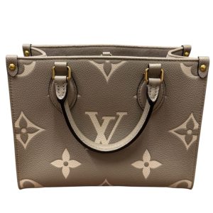 Louis Vuitton　モノグラムアンプラント　オンザゴーPM　トゥルトレール クレーム