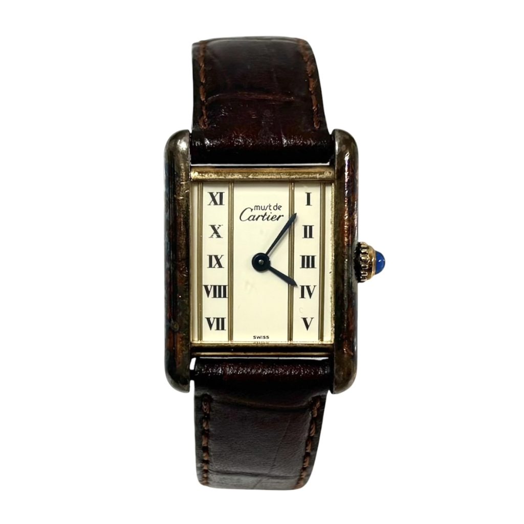 Cartier　カルティエ　マストタンク　ヴェルメイユ　腕時計