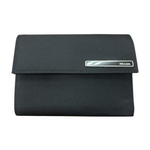 【ナイロン二つ折り財布 】PRADA【Aランク】