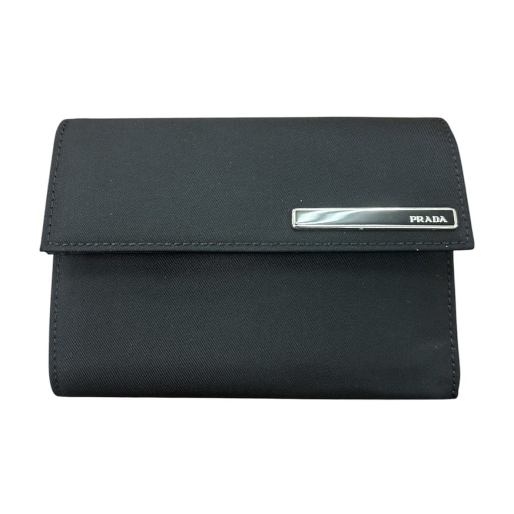 【ナイロン二つ折り財布 】PRADA【Aランク】