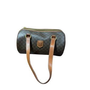 セリーヌ マカダム柄 ミニボストンバッグ CELINE