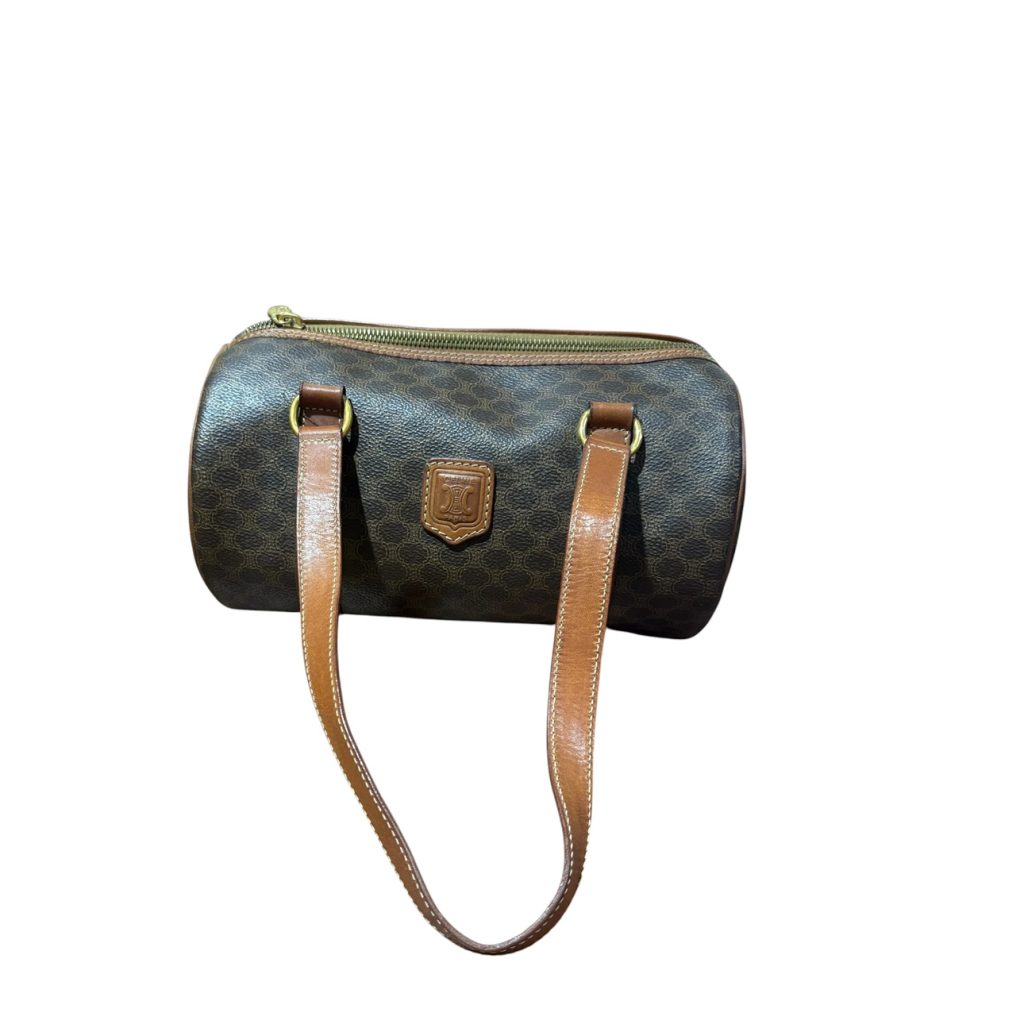 セリーヌ マカダム柄 ミニボストンバッグ CELINE