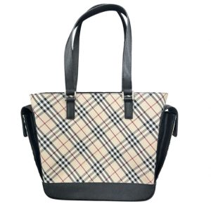 バーバリー　BURBERRY　ハンドバッグ　ノバチェック柄