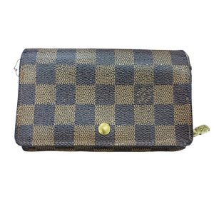 【ポルトモネ・ビエ・トレゾール ダミエ】Louis Vuitton（N61730）【Cランク】