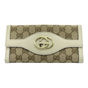 GUCCI グッチ インターロッキング 長財布