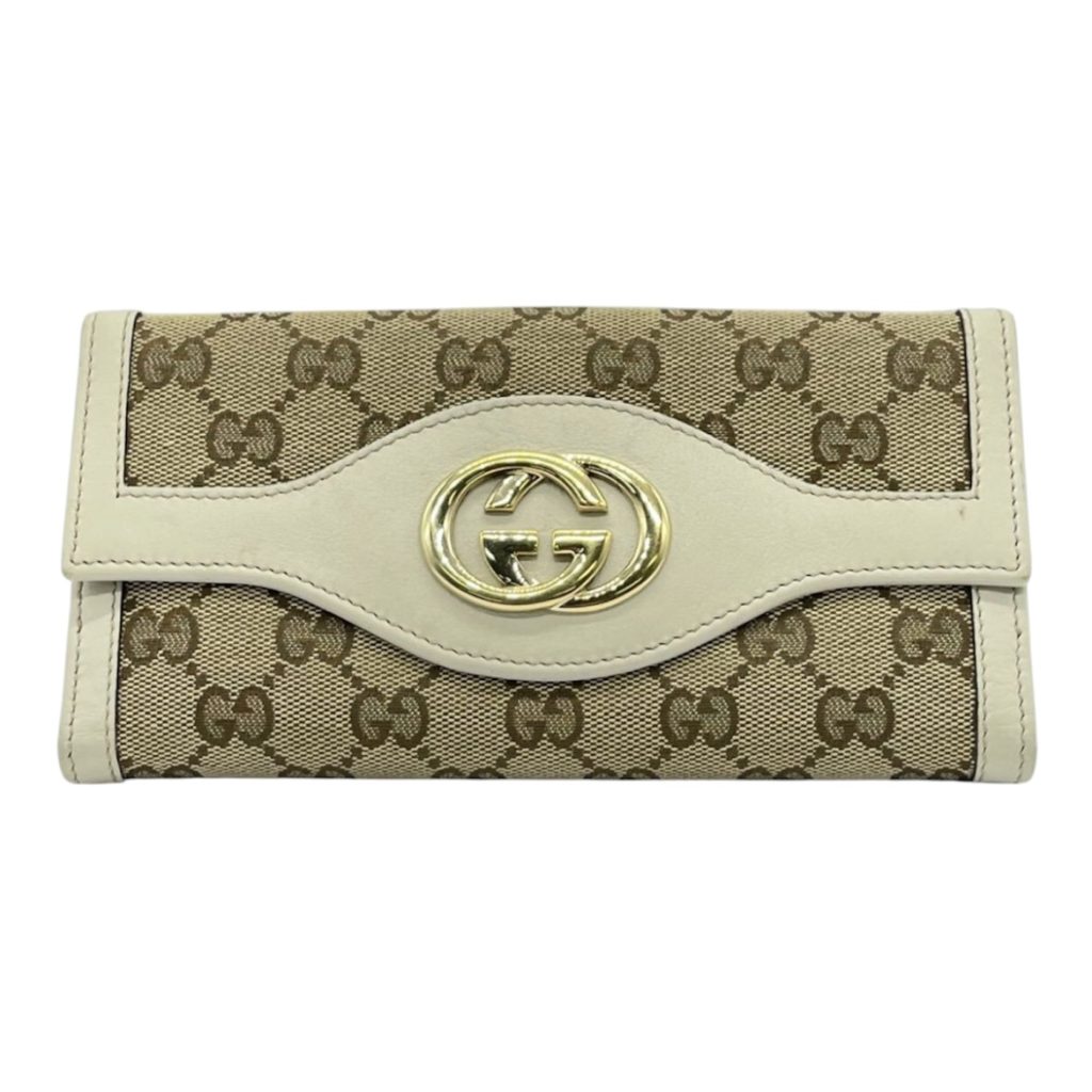 GUCCI グッチ インターロッキング 長財布
