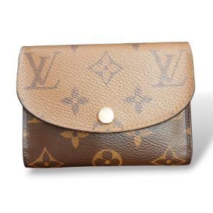 【ポルトモネ・ロザリ モノグラム・リバース】Louis Vuitton(M82333)【Bランク】