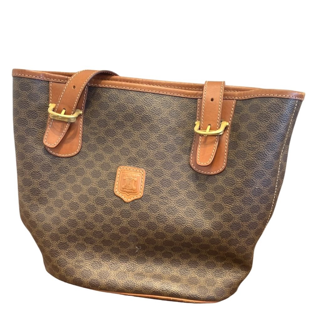 CELINE(セリーヌ)　マカダム柄　トートバック