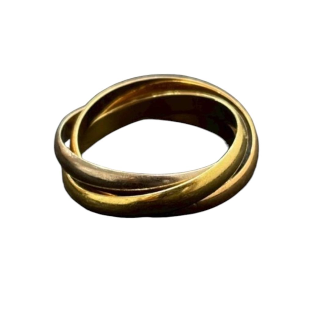 【カルティエ Cartier】トリニティリング・K18・K18WG・K18PG・ジュエリー・ゴールド・メンズ・レディース