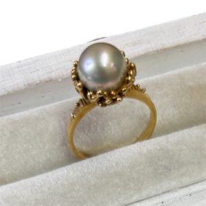 K18 18金 750 リング 石付き アクセサリー ジュエリー 貴金属