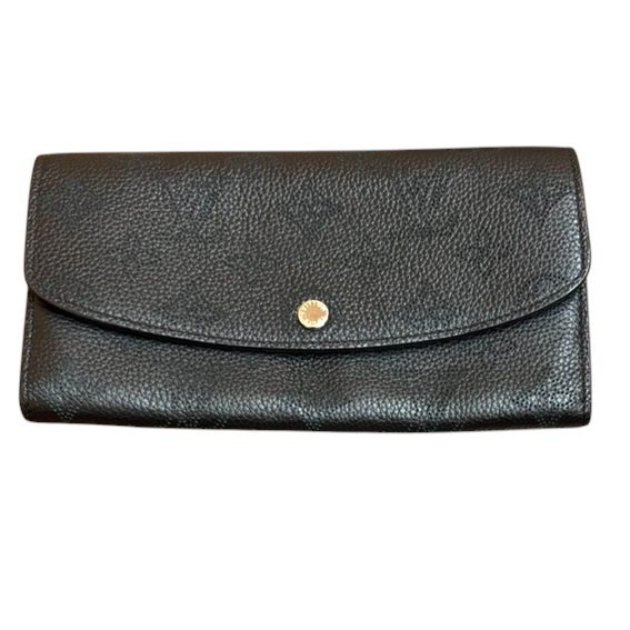 LOUIS VUITTON （ルイヴィトン）財布 ポルトフォイユ・イリス モノグラム・マヒナ ノワール 黒