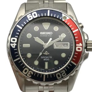 【SEIKO セイコー】キネティック・スポーツ・ペプシカラー・スポーツモデル・時計・メンズ・レディース