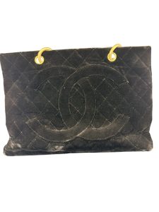CHANEL　ベロアチェーンバッグ　買取実績