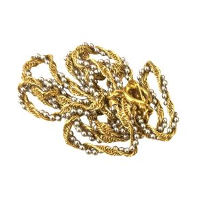 K18 18金 ゴールド Pt850 プラチナ コンビ ネックレス アクセサリー  貴金属