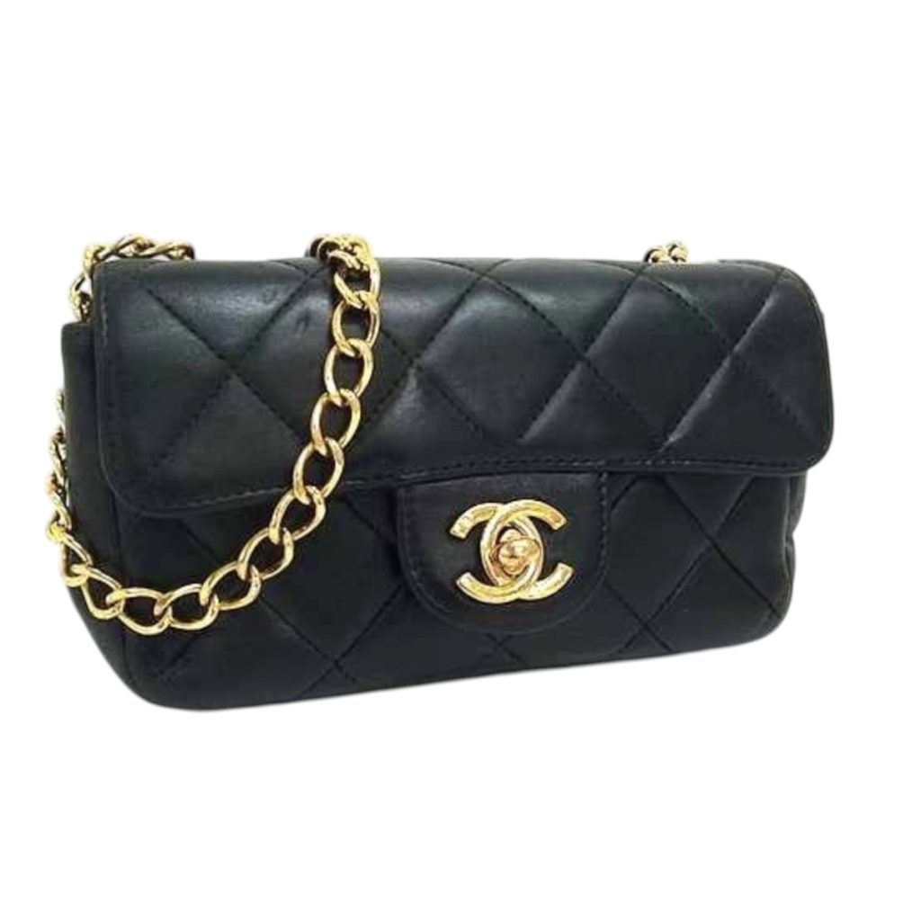 CHANEL（シャネル）　マトラッセ　ラムスキン　ミニショルダーバッグ