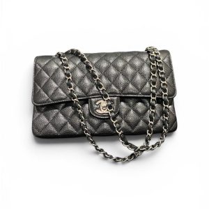 シャネル（CHANEL）クラシック ハンドバッグ（マトラッセ 25） ブラック