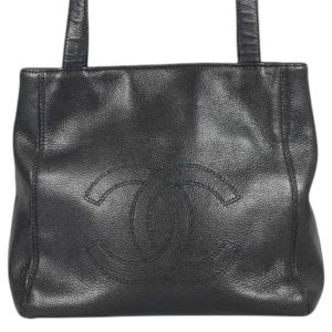 CHANEL シャネル ココマーク トートバッグ ショルダーバッグ  キャビアスキン　札幌市　東区　元町