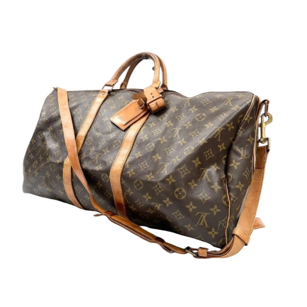【Louis Vuitton ルイヴィトン】キーポル・モノグラム・トラベルバック・メンズ・レディース