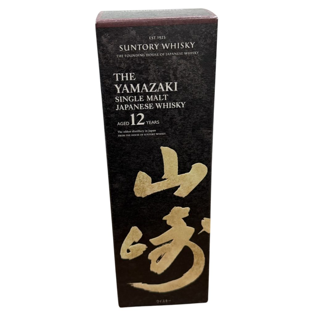 山崎　12年　シングルモルト　ウイスキー　箱あり