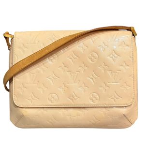 ルイヴィトン(Louis Vuitton) モノグラム・ヴェルニ トンプソン・ストリート ショルダーバッグ ベージュ M91301