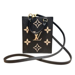 ルイ・ヴィトン（Louis Vuitton） プティット・サックプラ バイカラー モノグラム・アンプラント レザー【イオン函館上磯店】