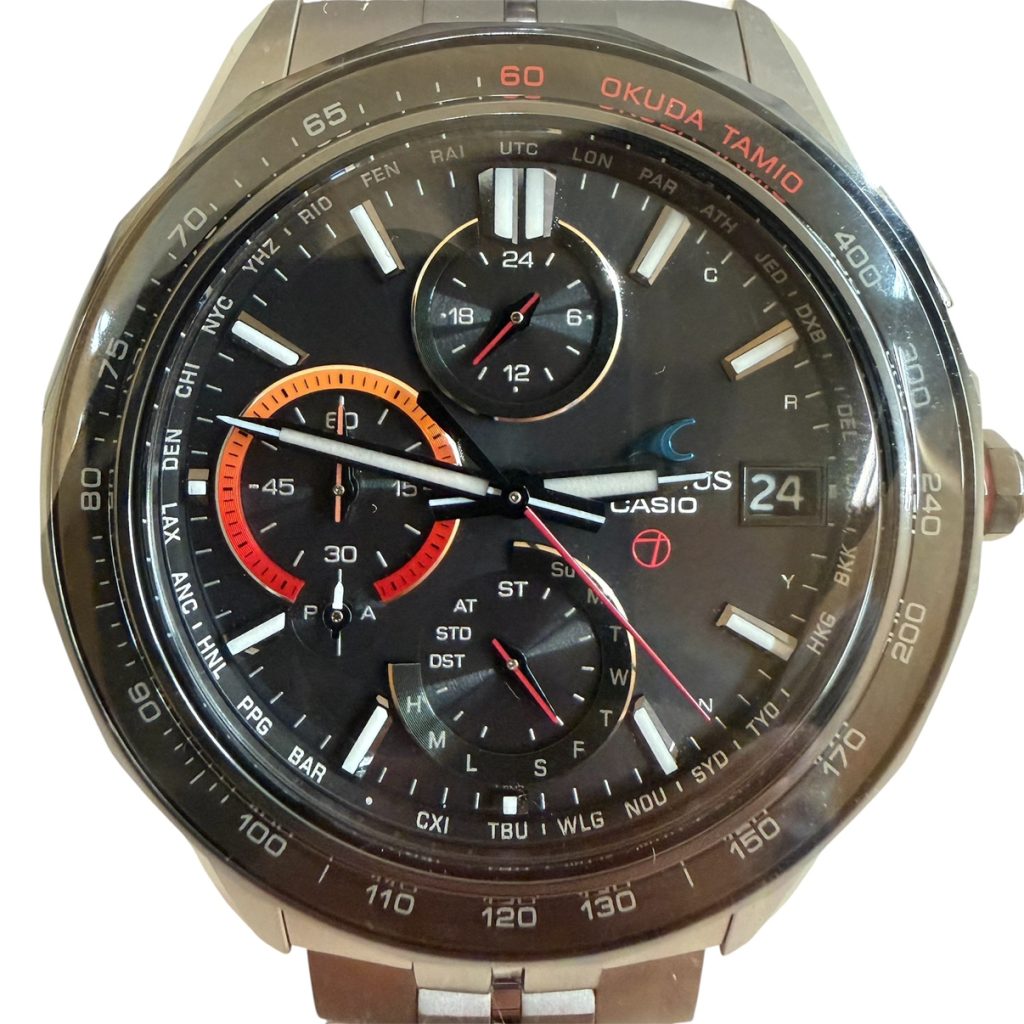 CASIO OCEANUS Manta 奥田民生生誕60周年記念モデル 山形市
