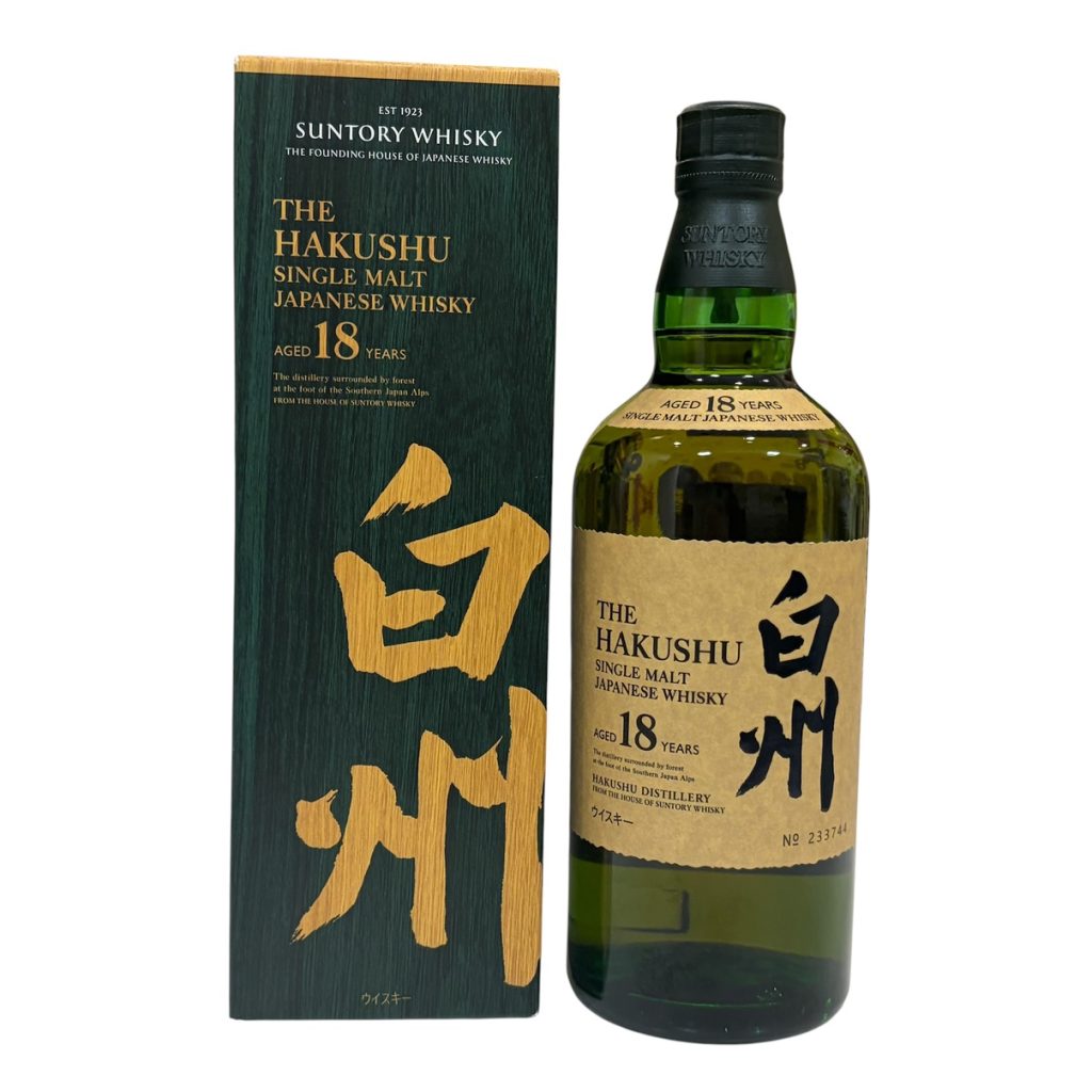 【高価買取！！】サントリー　白州　18年