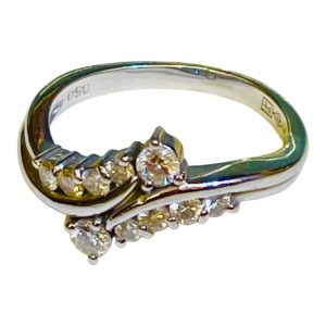 Pt900（プラチナ900）ダイヤモンド付きリング ジュエリー　アクセサリー