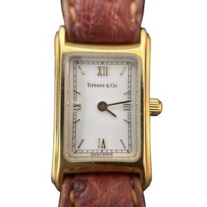 TIFFANY & Co.（ティファニー）時計 K18 18金 レクタンギュラー