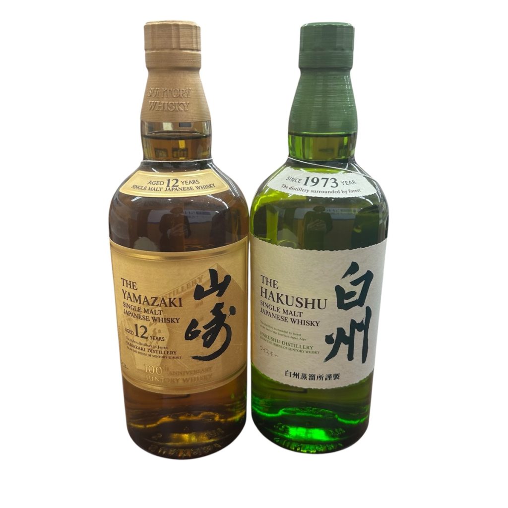 山崎12年 白州シングルモルト