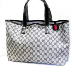 GUCCI GGスプリーム シェリーライン トートバッグ