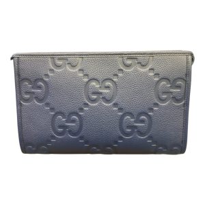 GUCCI グッチ ジャンボGGレザー ポーチ ブランド